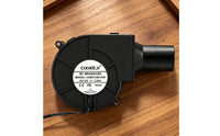 100-240V Wide Voltage Input 9733 Centrifugal Blower BBQ Grill Fan for Camping