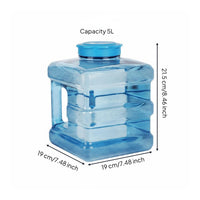Food-Grade Material Water Dispenser Bottle Reusable Large Capacity Water Carrier Leak-Proof for Campers, Home Use, Outdoor, Camping