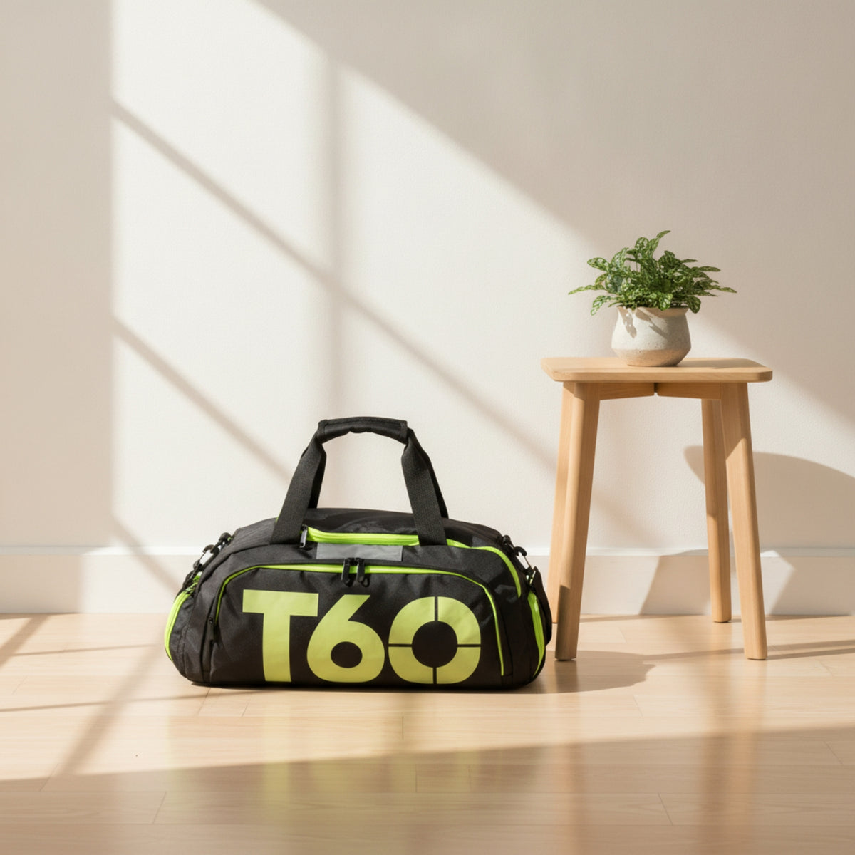 Travel Duffel Bag Waterproof Duffel Bag with Shoulder Straps Multi Functional for Commuters, Gym