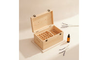 Essential Oil Box with Dividers Compartmented Essential Oil Storage Basic Box Bottle Holder for Collectors