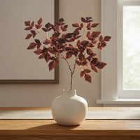 Fake Maple Leaf Branch Artificial Maple Leaf Pick Seasonal Shade Foliage for Dining Table