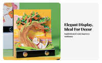 Decorative Ornament Cat Sculpture Memo Block Creative Design 3D Art Memo Pad Unique Gift for Students, Children, Home, Workspace, Study Room