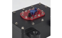 RC Equipment Box with Bolted Lid Electronics Box with Mounting Holes Rectangular RC Scale Energy Tank for Hobbyists