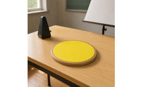 Beige Rim Quiet Drum Practice Pad 29 Cm Drum Practice Pad Basic Hand Technique Music Training Equipment