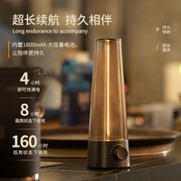 跨境弦影复古灯露营氛围灯创意家居充电款酒吧桌面床头灯小夜灯