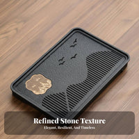 Gongfu Tea Tray Large Capacity Reservoir Slatted Water-Collecting Tray