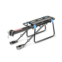 Black Metal Adjustable Arms Fast-Release Bike Rack Rear Bike Rack