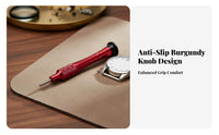 5 Point Pointed Screwdriver Long-Lasting Steel Construction 5 Prong Screwdriver for Watchmakers