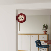 Corner Wall Clock Decorative Double Sided Wall Clock Easy to Install