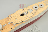 Wooden Deck with Anchor Chain for Trumpeter 03701 Model Ship 1/200