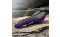 Sports Cycle Saddle Waterproof Perforated Cycle Saddle Padded Bike Seat with Metal Rail for Commuters, Road Biking, Commuting