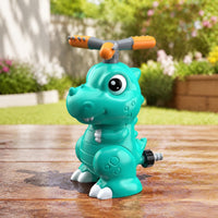 Outdoor Dinosaur Water Sprinkler Compact Sprinkler with Adapter Summer Dinosaur Water Toy Easy to Install for Toddlers