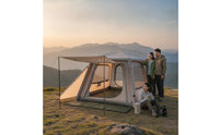 Easy-up Inflatable Tent Waterproof Air Tent Breathable Outdoor Shelter Mesh for Families