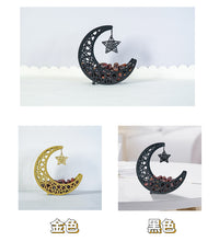 Middle East Hollow Metal Moon-Shaped Snack Tray Storage Box Home Decoration