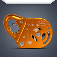 Rope Grab Fall Arrester Movable Self-Locking Rope Grab Compact Device for Climbers, Climbing