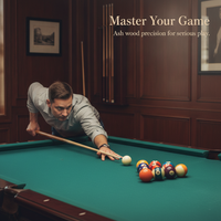 Ash Wood Billiard Cue Stick for Chinese Eight-Ball and Nine-Ball Pool