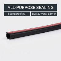 Universal Truck Hood Seal Strip, Car Door Rubber Sealing Strip, Automotive Weather Seal, Noise Insul - Image 3