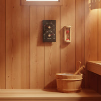 Sauna Thermometer and Hygrometer Aluminum Sauna Thermometer Batterybattery-Free