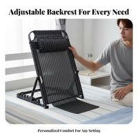 Adjustable Backrest Frame Non-Slip Base Adjustable Backrest Lounger for Students