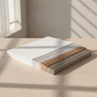 Cardboard Sheets for DIY Crafts, Model Making, and Gift Box Inserts - A3/A4 White/Kraft Paperboard