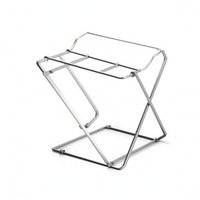 Dish Towel Holder with Rail Compact Folding Towel Stand Long-Lasting for Kitchen