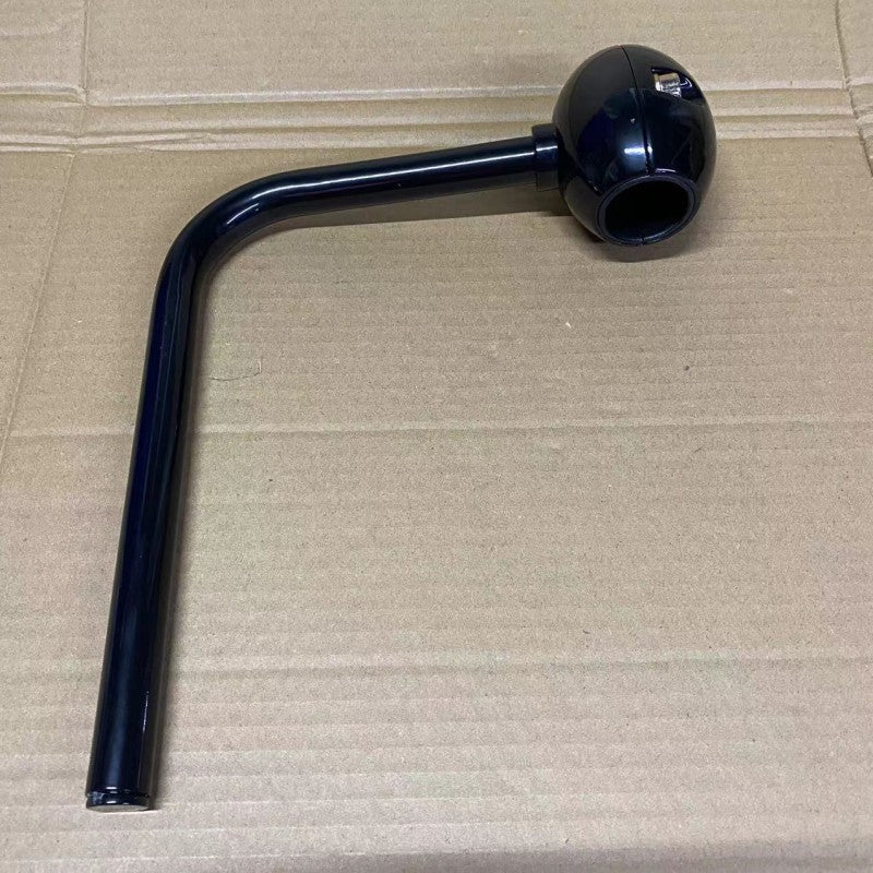 Universal Excavator Mirror Bracket for Sany, Doosan, Hitachi, Hyundai, Kobelco, Caterpillar, L-Type, 32mm Alloy