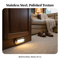 Illuminating Stair Light IP67 Waterproof 12V Illuminating Courtesy Light Vehicle Lighting Stainless Steel Flush Mount