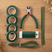 DIY Flower Arrangement Tool Set Sturdy Floral Tape and Wire Kit Stretchable
