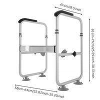 Toilet Safety Rail Stable Toilet Safety Frame Ergonomic for Seniors, Disabled