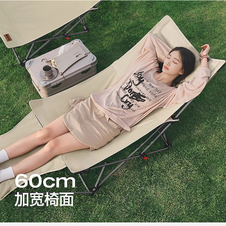 Foldable Oxford Cloth Camping Chair with Armrest