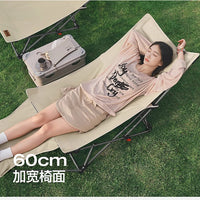 Foldable Oxford Cloth Camping Chair with Armrest