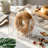 Acrylic Bagel Rigid Kitchen Tool Cutout Supports