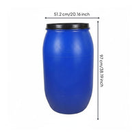 Flanged Drum Thickened Fermentation Drum Leak-Resistant Storage Container for Transport