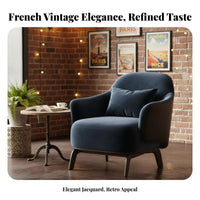 Cane rear Armchair French and design Lounge Furniture Vintage Design Woven rearrest for Interior Designers