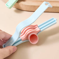 Sealed Pour Clip Long-Lasting Plastic Spout Bag Clip Easy to Clean for Pantry