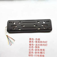 新款货车24v通用尾灯防水超亮LED流水转向刹车倒挂车总成