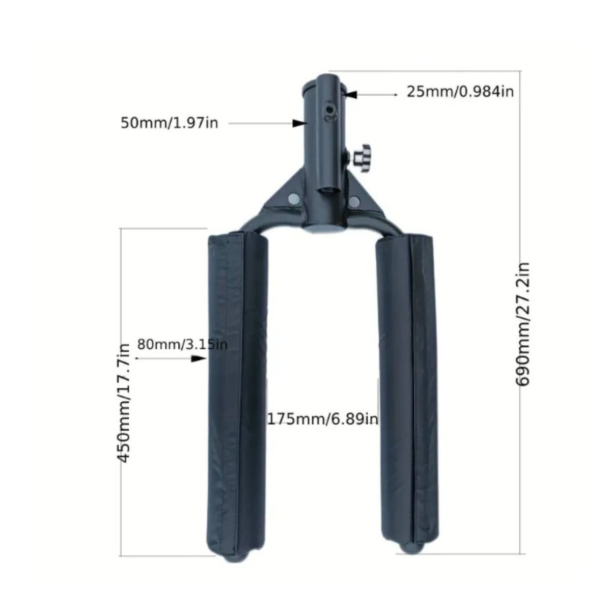 T-Shaped Row Handle Row Handle Heavy-Duty Steel Squat Handle Attachment Easy To
