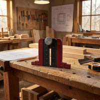 Woodworking Height Gauge Flat Base Tool Adjustable