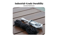 Kayak Anchor Foldable Design Galvanized Steel Anchor Portable Boating Equipment for Kayakers