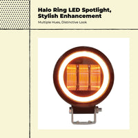 Waterproof LED grille lights for SUV