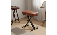Folding Piano Stool Foldable Padded Keyboard Bench Portable for Guzheng Practice
