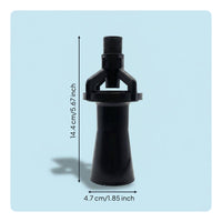 PP Plastic Venturi Nozzle Industrial Hardware Anti-Clogging