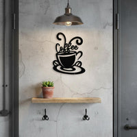 Coffee Cup Wall Decor 3D Effect Coffee Cup Wall Art Easy to Hang for Cafe Owners