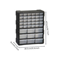 Drawer Parts Cabinet Removable Dividers Parts Storage Drawers for Workshop
