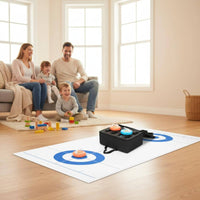 8 Pieces Dryland Sliding Curling Stones Training Use Indoor Curling Game Quick Setup Athletic Gear for Classroom