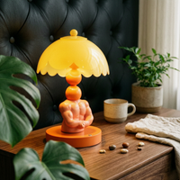 Torso Lamp Glossy Night Light Decorative for Desk, Reading Corner