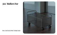 Wheeled Pull-accessible container with casters Under-Bed Container Large Capacity for Students