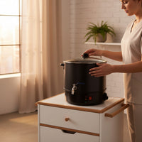 Scented Material Warmer with Spigot Easy Pouring Scented Material Melter with a Spigot Adjustable Temperature Appliance for Beauticians, Home Users