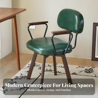 Patterned Backrest Task Chair Ergonomic Design Swivel Seat Long-Session Comfort