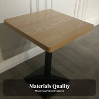 Table, Bench and Chairs Combo Retro & Design 4-Person Square Dining Set Padded Booth Long-Lasting Construction for Bar Stools